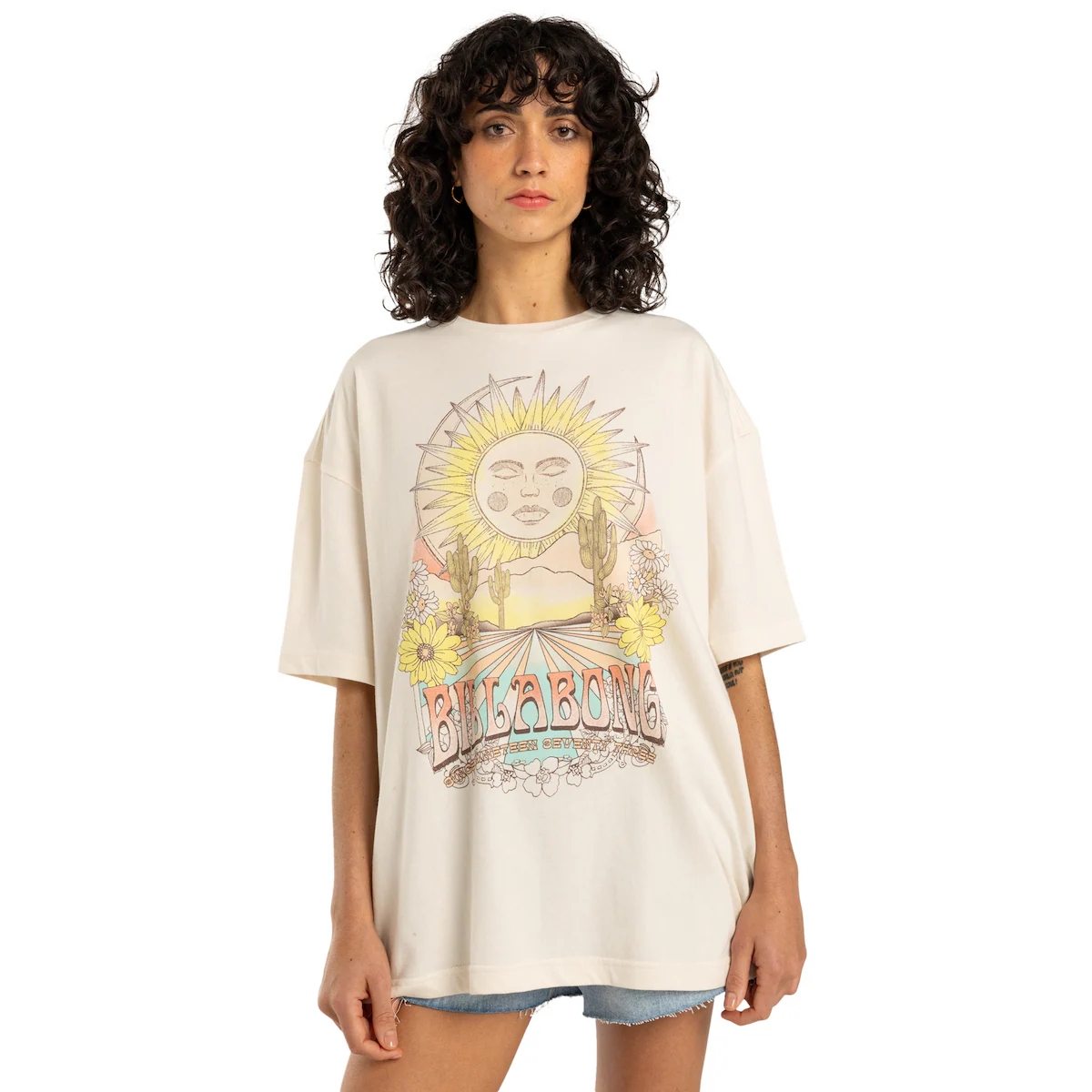 

Chasin Sunshine Billabong Женская футболка, белый