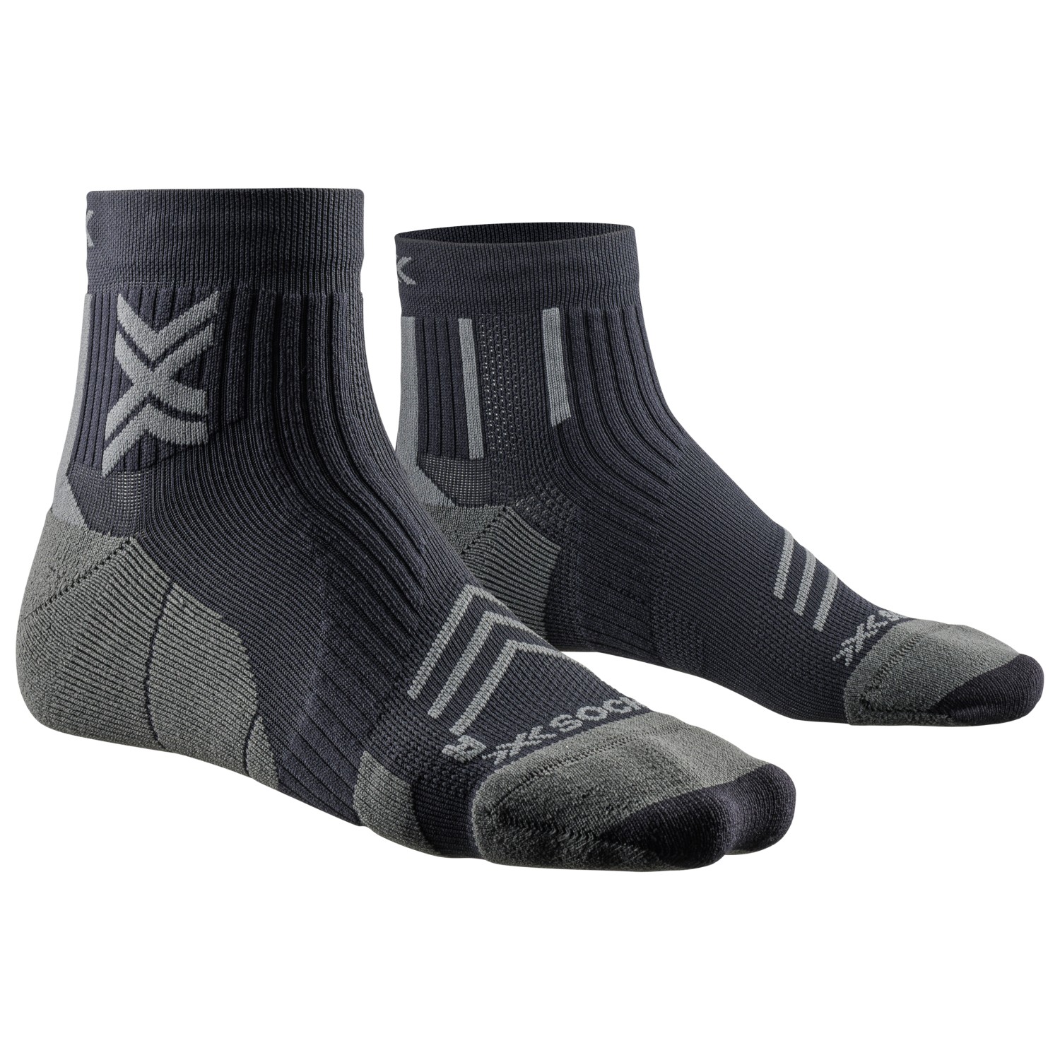 

Носки для бега X Socks Run Expert Ankle, цвет Black/Charcoal, Серый, Носки для бега X Socks Run Expert Ankle, цвет Black/Charcoal