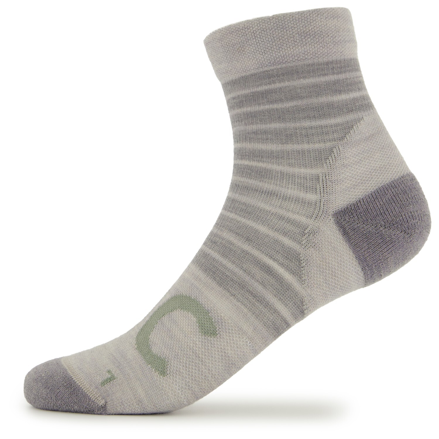 

Велосипедные носки Stoic Merino MTB Quarter Socks, цвет Silver/Fossil