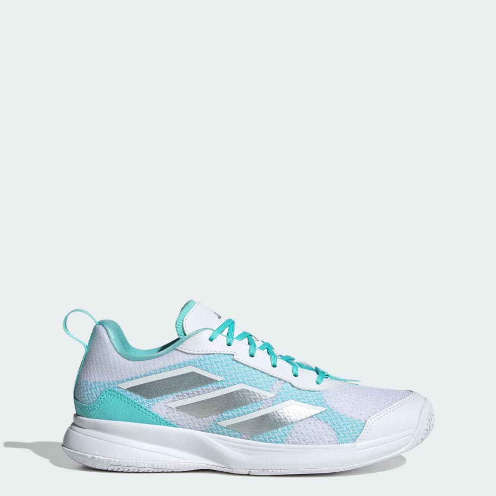 Кроссовки Adidas Avaflash Low Tennis Shoes, цвет Cloud White/Silver Metallic/Flash Aqua
