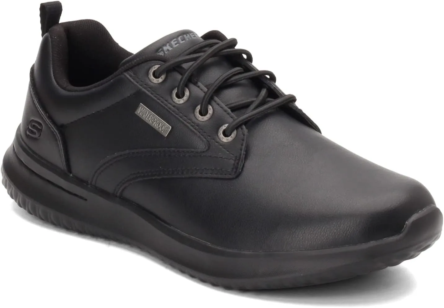 Мужские кроссовки Skechers Delson-Antigo-65693, 39,5 EU, черный/черный — фото 2