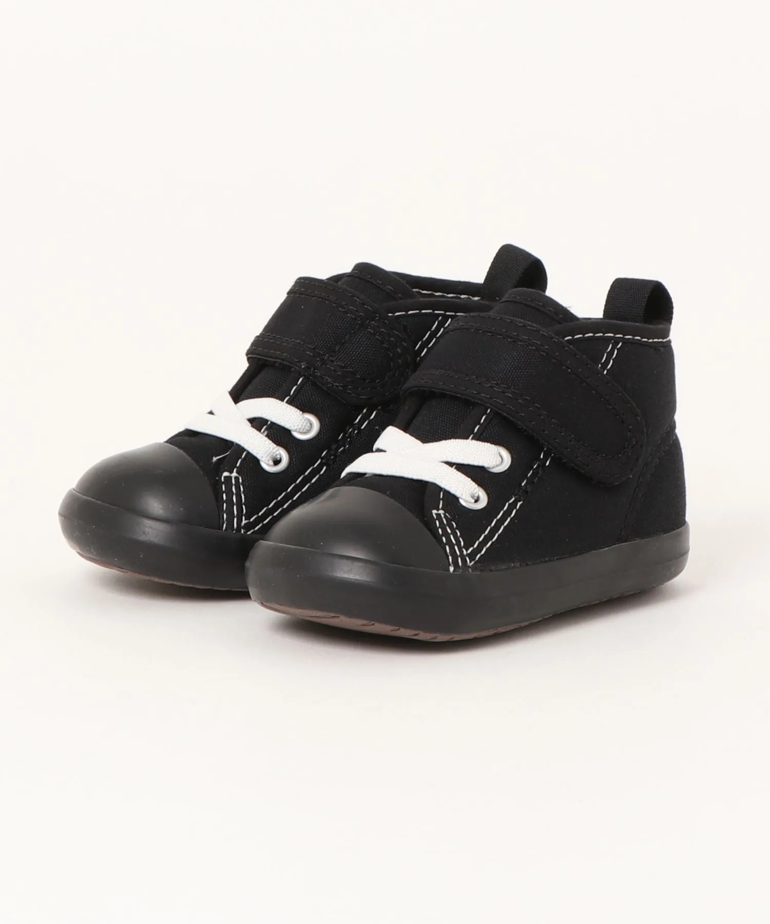 Детские кроссовки из канваса CONVERSE BABY ALLSTAR N BLACKBOTTOM V-1 черные