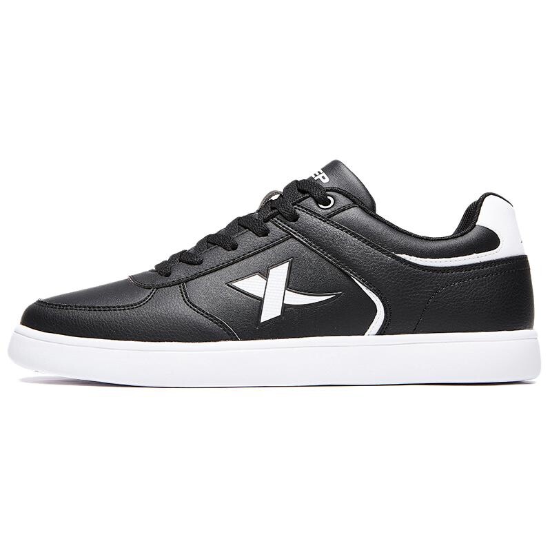 

Кроссовки XTEP Skateboard Shoes Men Low-Top Black White, Черный, Кроссовки XTEP Skateboard Shoes Men Low-Top Black White