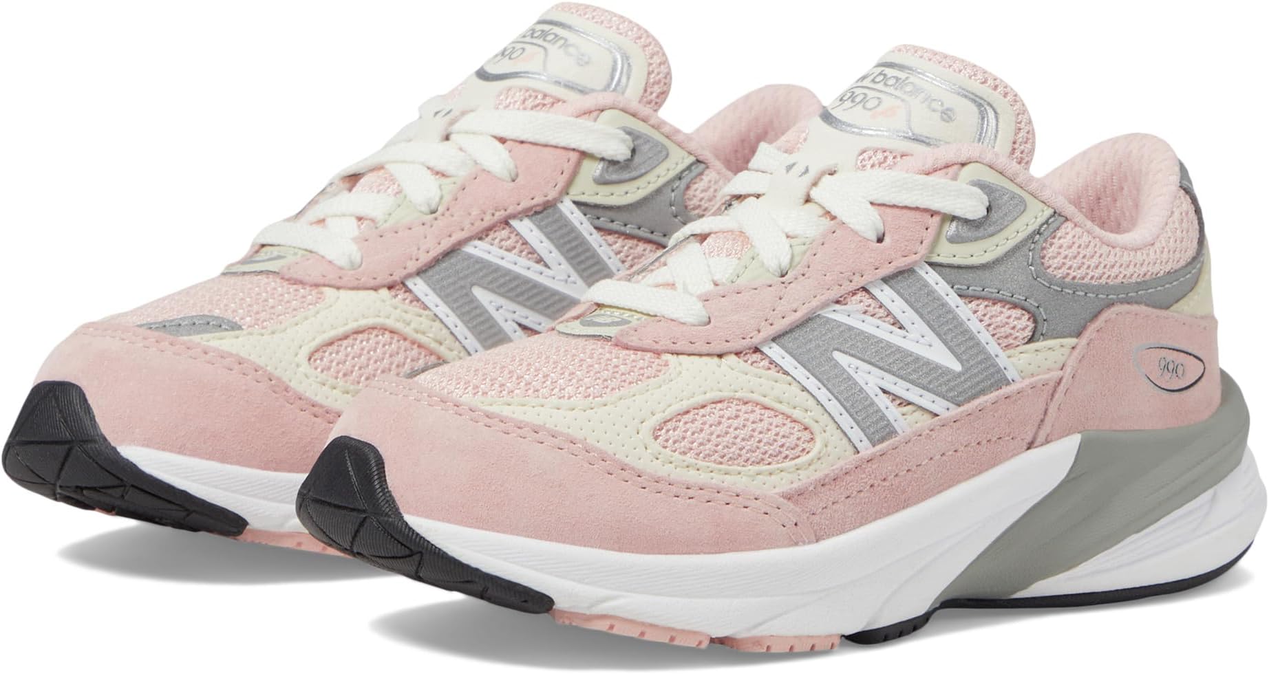 

Кроссовки New Balance Kids 990V6, цвет Pink Haze/White