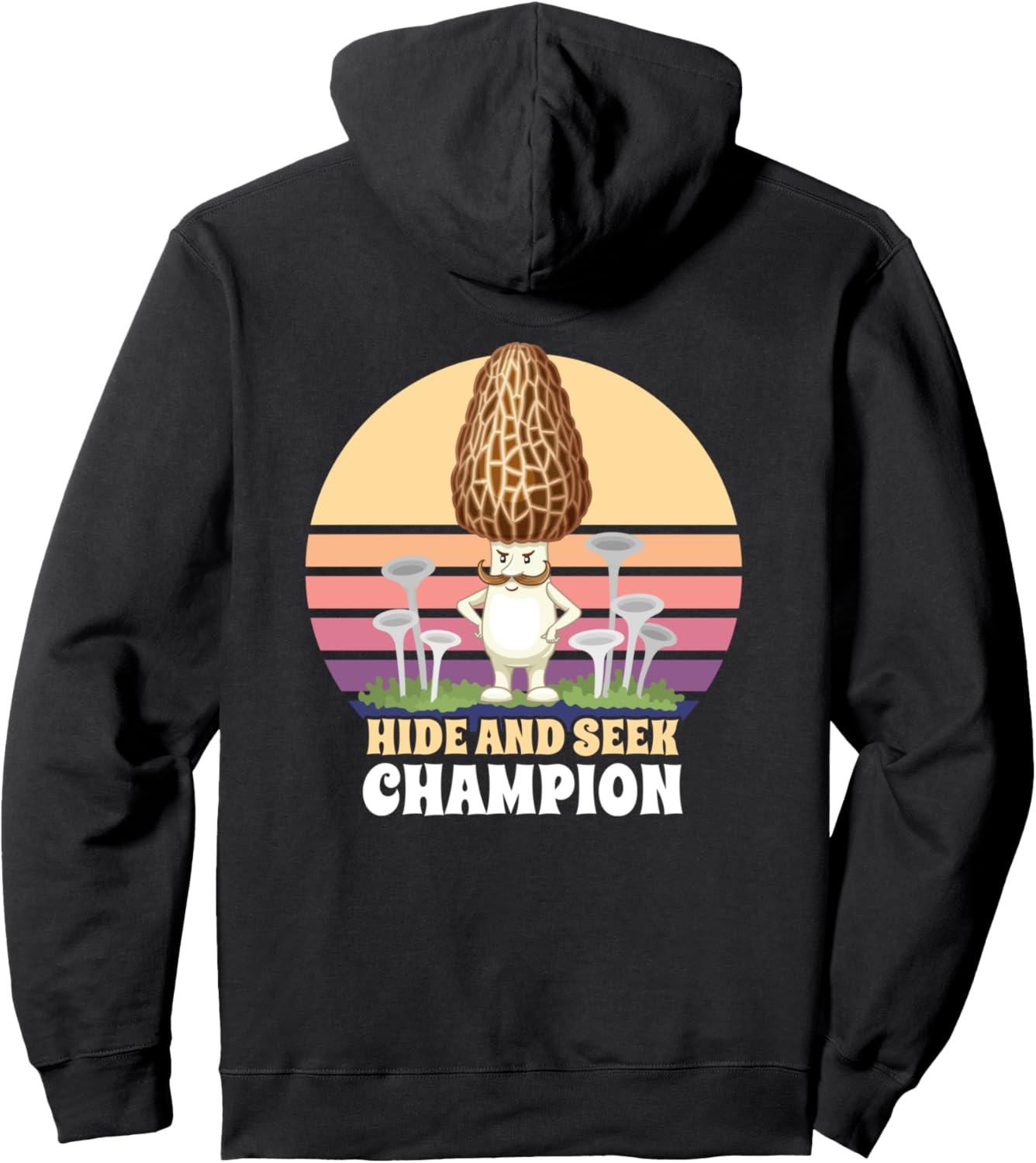 

Толстовка Morel Hyde and Seek Champions Merry Mushroom, черная Mushroom Art Gifts & Apparel By Nlts, Черный, Толстовка Morel Hyde and Seek Champions Merry Mushroom, черная Mushroom Art Gifts & Apparel By Nlts