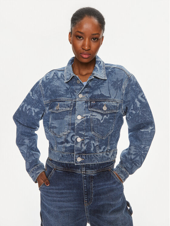 

Джинсовая куртка стандартного кроя Tommy Jeans, синий