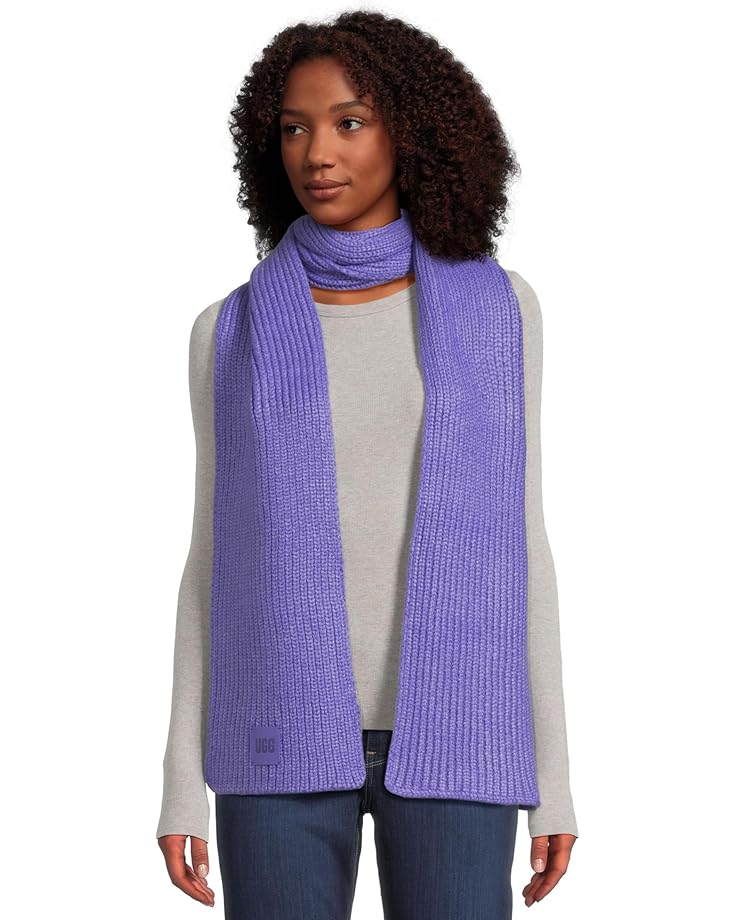 

Шарф UGG Chunky Rib Scarf, цвет Lupine