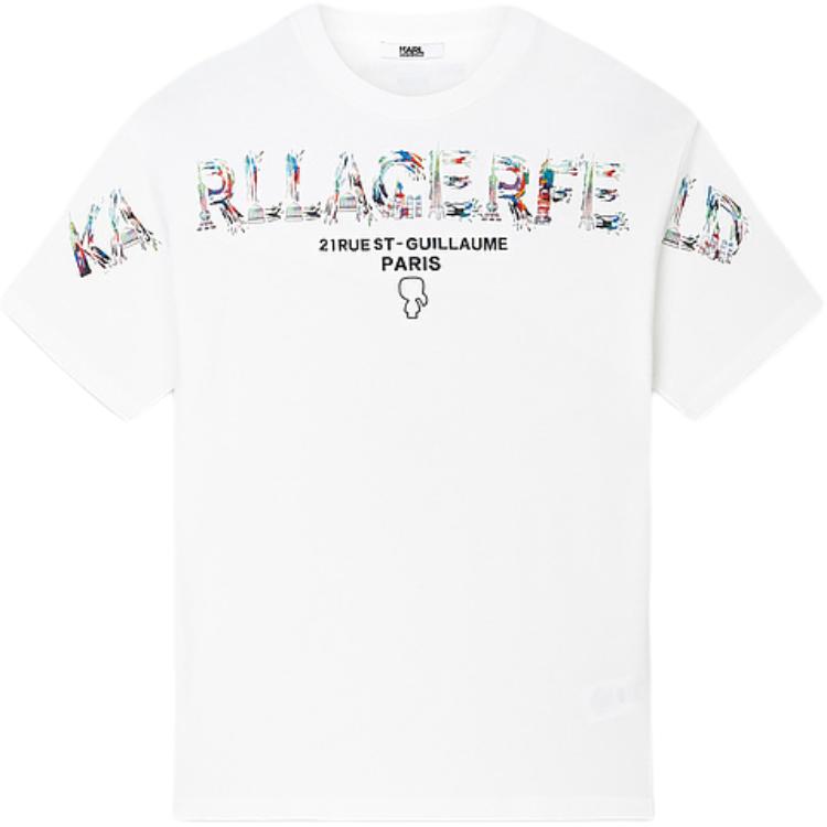 

KARL LAGERFELD / Karl Lagerfeld Jeans Футболка KARL LAGERFELD мужская белая, Белый, KARL LAGERFELD / Karl Lagerfeld Jeans Футболка KARL LAGERFELD мужская белая