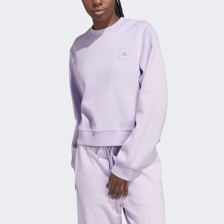 Женская толстовка Stella Mccartney X Фиолетовая Adidas — фото 2