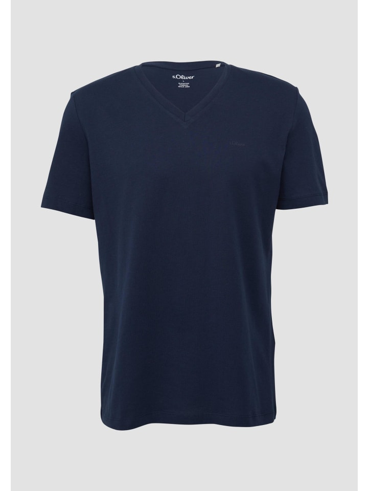 

Футболка 5852_глубокий синий s.Oliver