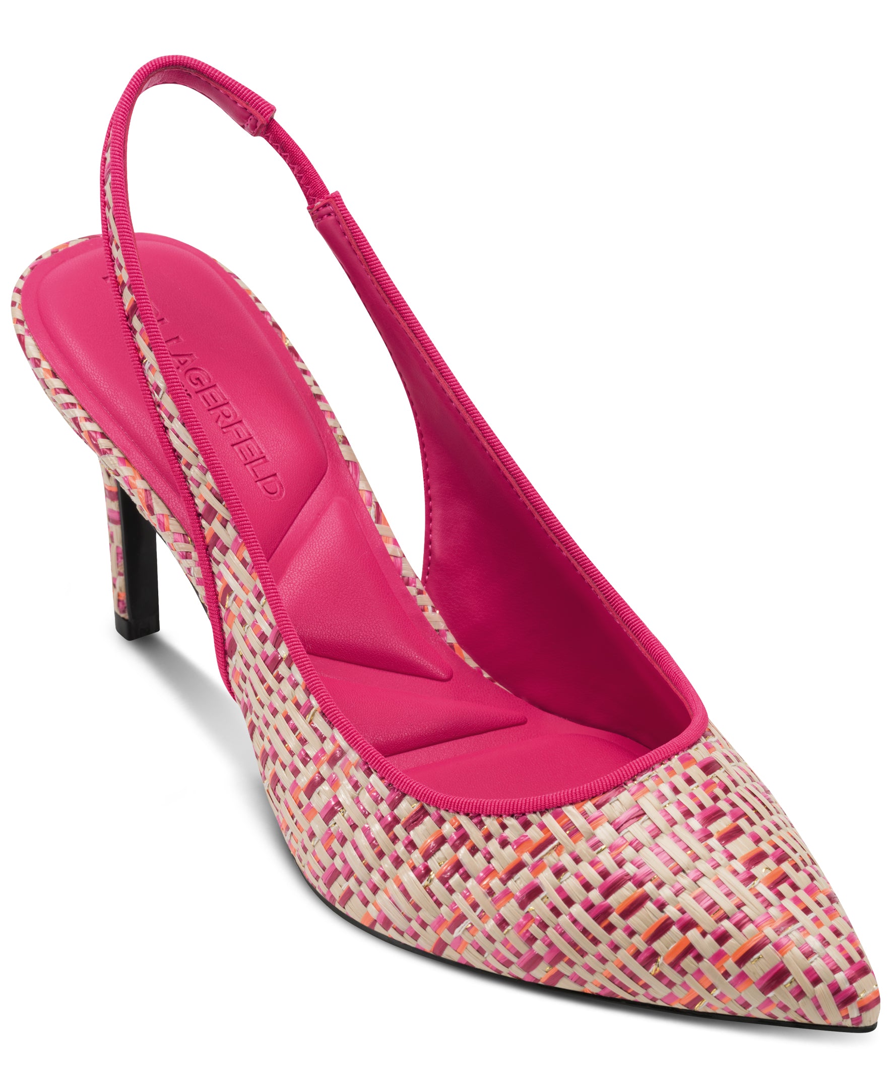 Туфли-лодочки Rosalyn Slingback KARL LAGERFELD PARIS, розовый