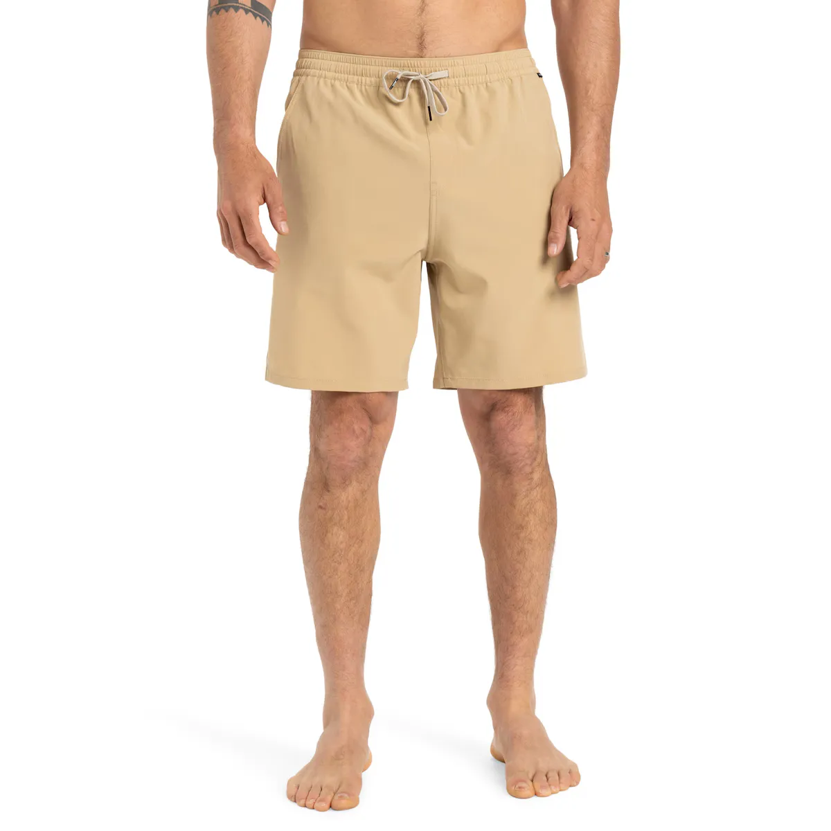 

Taxer Amphibian Мужские гибридные шорты 18" Quiksilver, коричневый