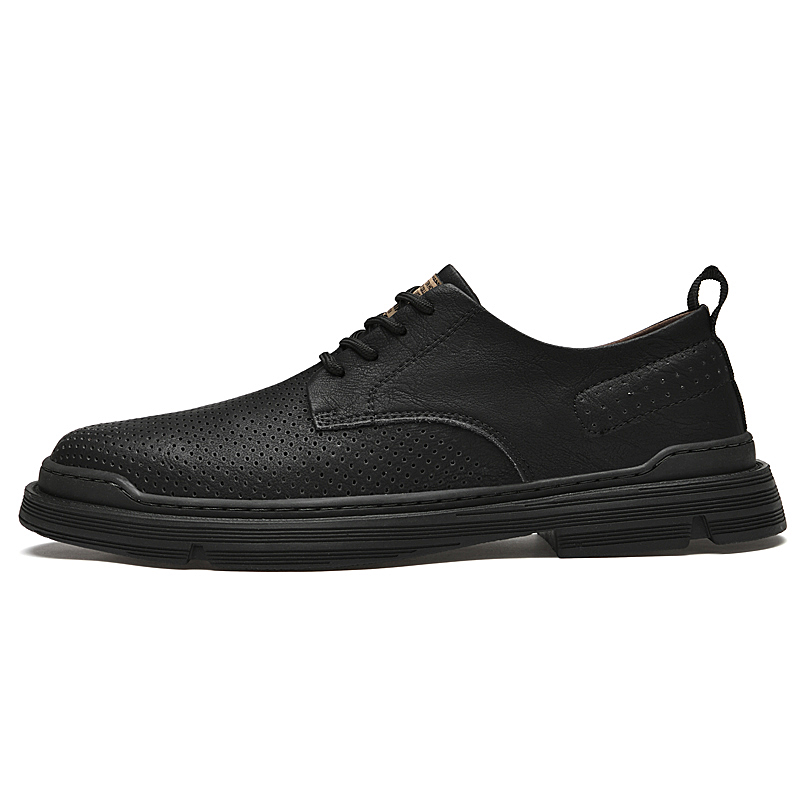

BAGE Мужские повседневные кроссовки Low Top черные, цвет Black