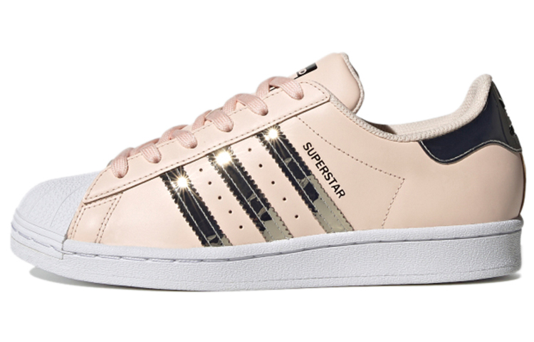 

Кроссовки Adidas Originals Superstar Metallic Stripes Pink Tint Women's