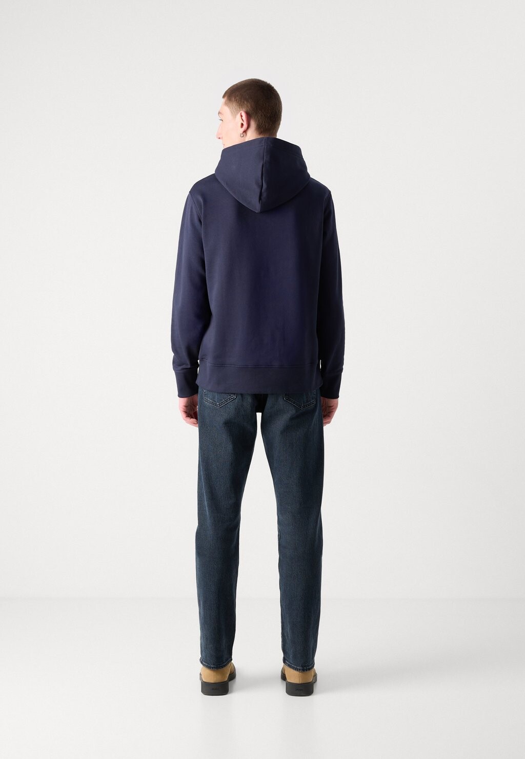 

Толстовка с капюшоном GRAPHIC HOODIE GANT, темно-синий