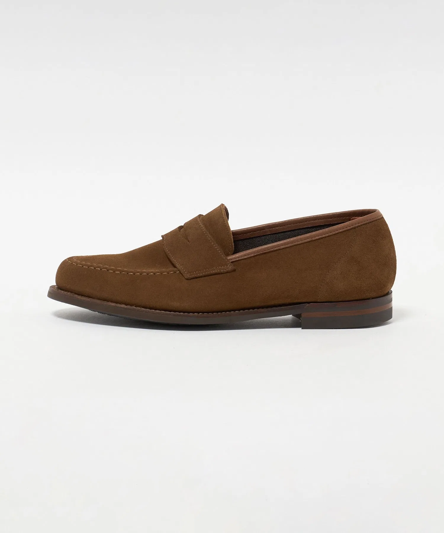 Мужские лоферы CROCKETT&JONES HARVARD2 SUEDE CITY SOLE