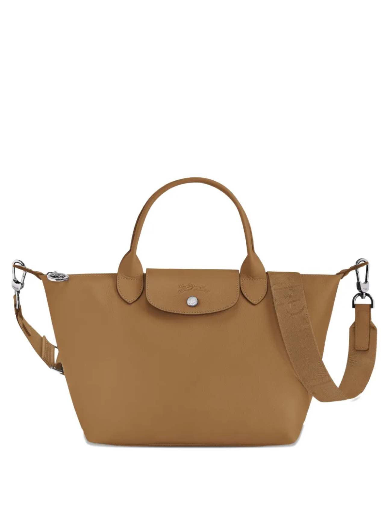 

Маленькая кожаная сумка-тоут Le Pliage Xtra Longchamp, коричневый