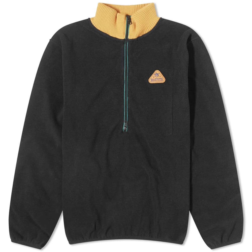

Флисовая куртка Billionaire Boys Club с молнией до половины, черный