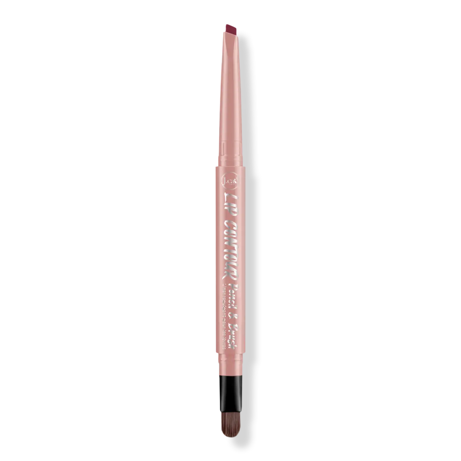 

Карандаш и кисточка для контурирования губ, придающие им объем. J.Cat Beauty, Wild Burgundy