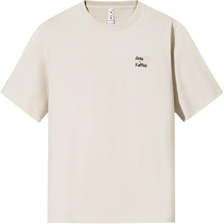 

ANTA Футболка для разнообразных тренировок мужская Australian ecru, Бежевый, ANTA Футболка для разнообразных тренировок мужская Australian ecru