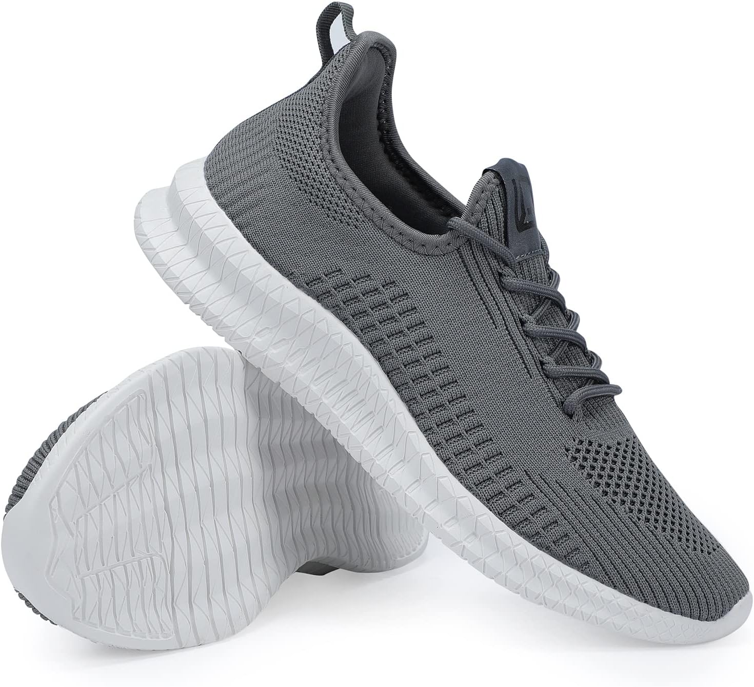 

Мужские кроссовки LCGJR для бега, ультралегкие, дышащие, удобные для ходьбы, повседневные модные сетчатые спортивные кроссовки, серый