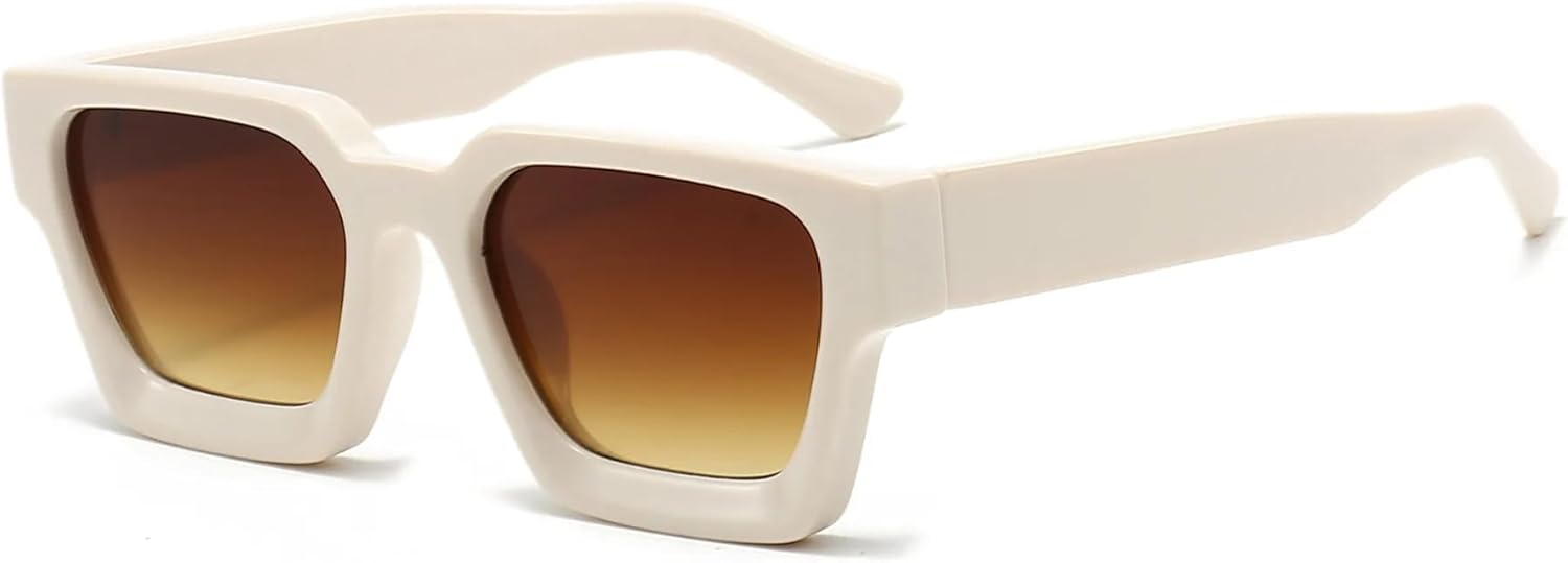 

Мужские солнцезащитные очки в оправе, роскошные солнцезащитные очки в стиле ретро, ​​модные солнцезащитные очки с защитой от УФ-излучения UV400, унисекс, женские очки SZVVBKK, White Tea