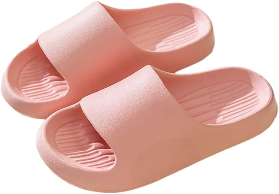 

Женские и мужские домашние тапочки HMBLAW, мягкая подошва для пар, популярный стиль, противоскользящие дышащие сандалии, шлепанцы для душа и ванной для взрослых пар, для дома и улицы (Размер: EU 36-37, Цвет: черный)