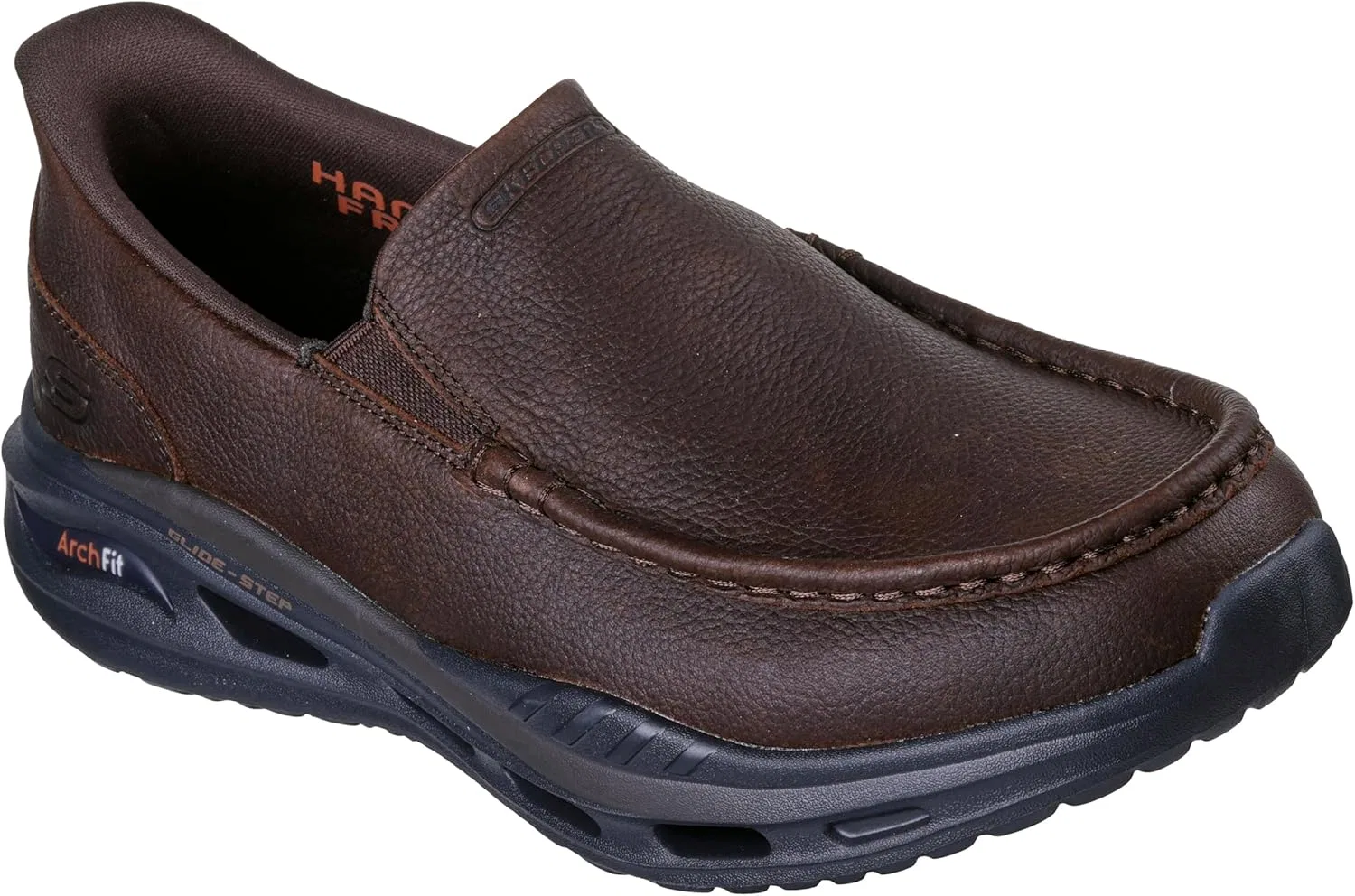 Мокасины с поддержкой стопы Skechers, красный Skechers USA Men's — фото 4