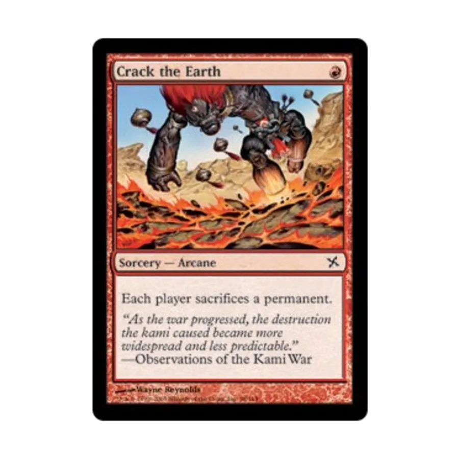 

CCG Расколоть Землю (С), MTG - Betrayers of Kamigawa