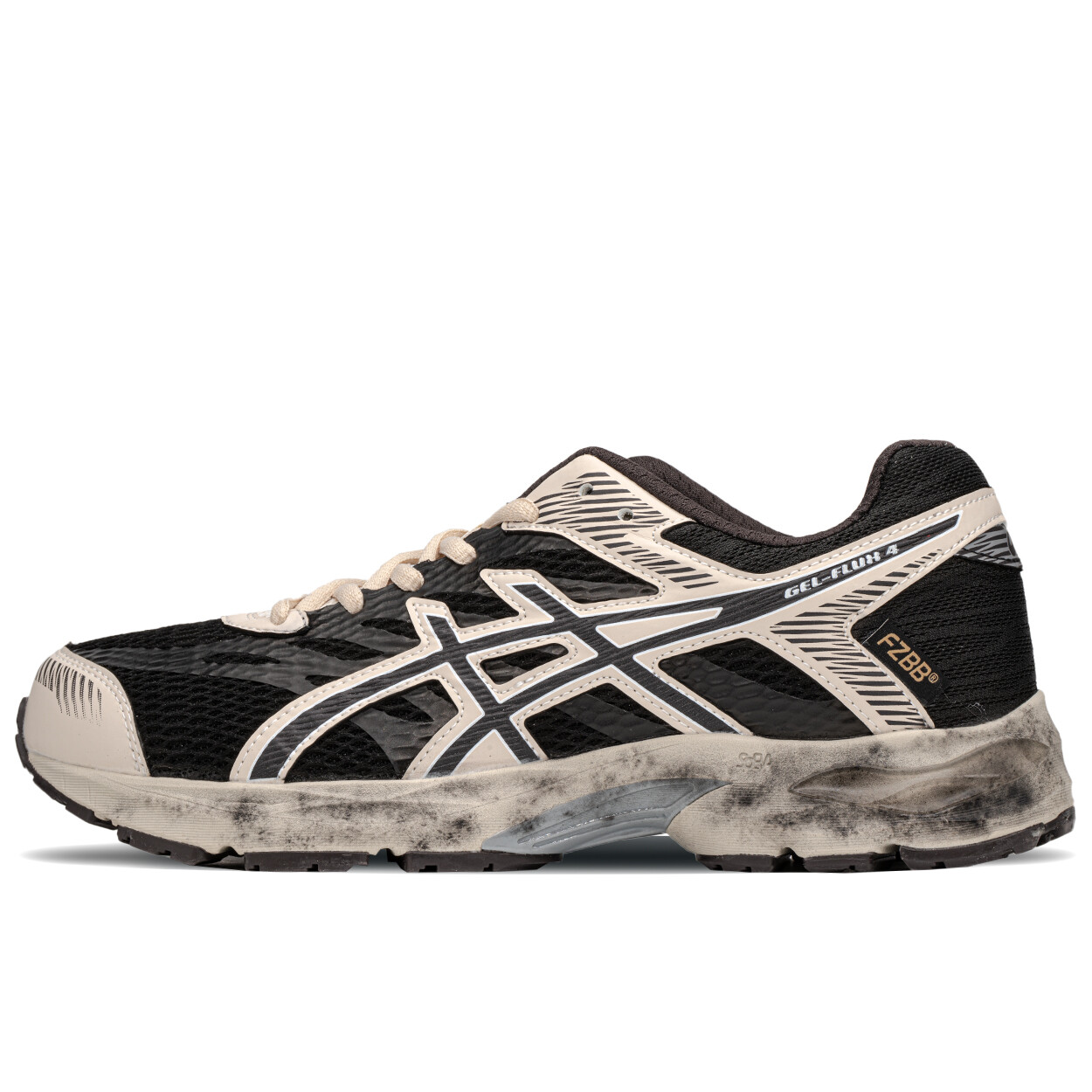 

Кроссовки мужские Gel-Flux 4 с низким верхом, черные/коричневые Asics
