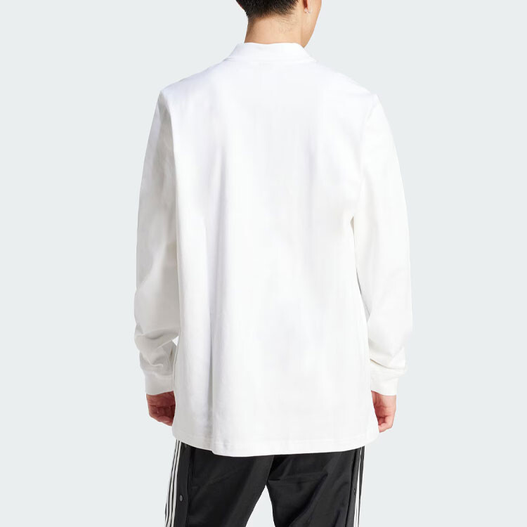 Рубашка поло VRCT мужская белая Adidas Originals, белый — фото 3