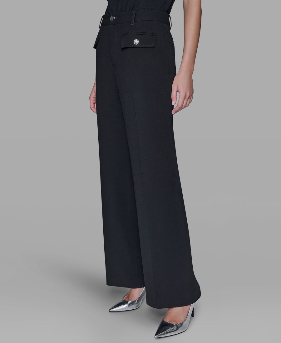 

Укороченные брюки до щиколотки KARL LAGERFELD PARIS, Black