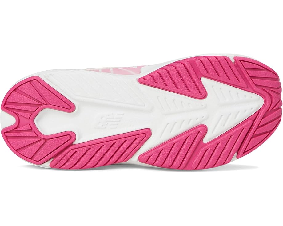 Детские кроссовки New Balance Rave Run V2 Bungee Lace With Top Strap (Infant/Toddler) New Balance Kids, Rose Sugar/Carnival Pink — фото 3