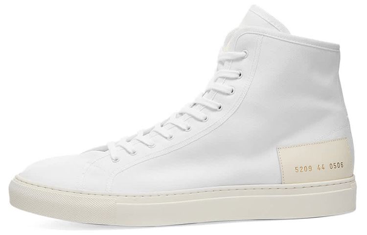 

COMMON PROJECTS Высокие кроссовки для скейтбординга, мужские, белые