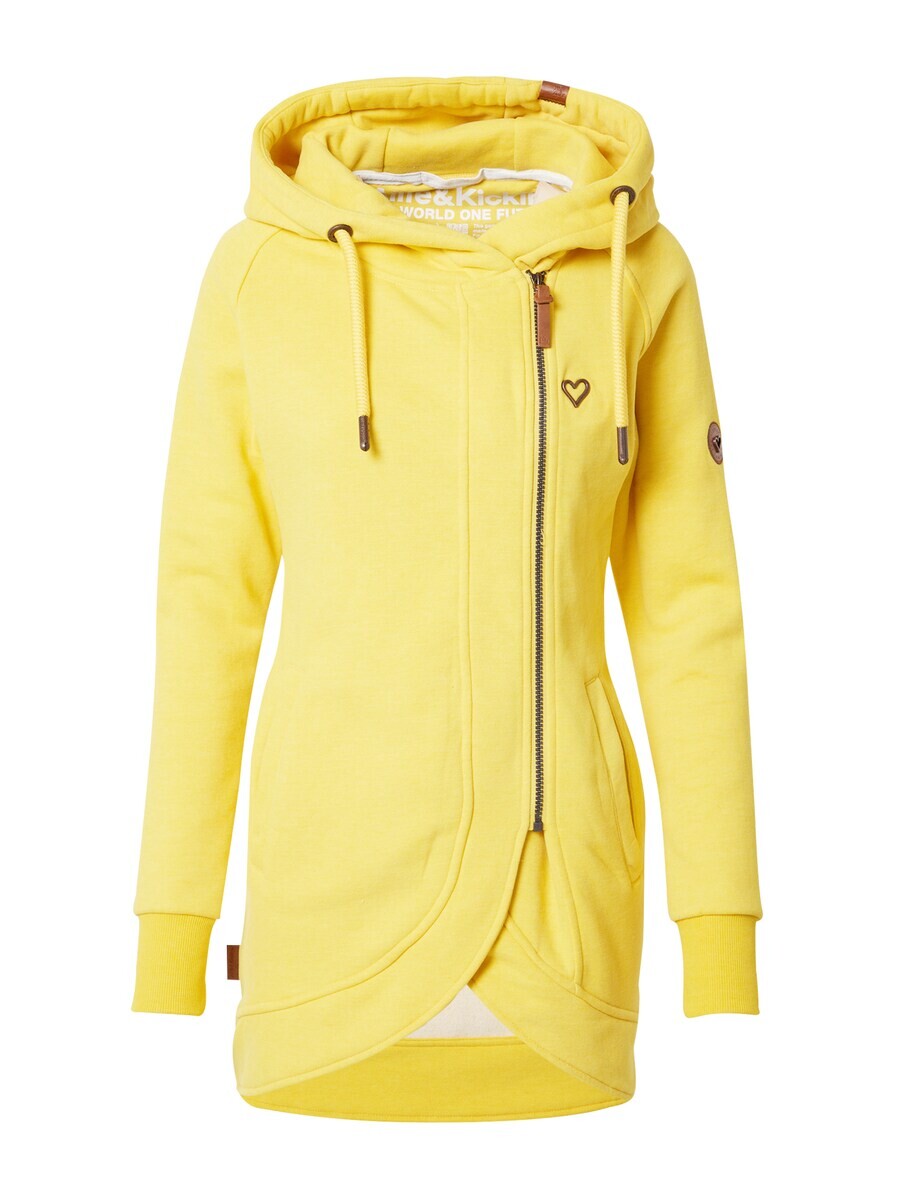 

Толстовка с капюшоном на молнии Alife and Kickin Zip-Up Hoodie MaryAK, желтый