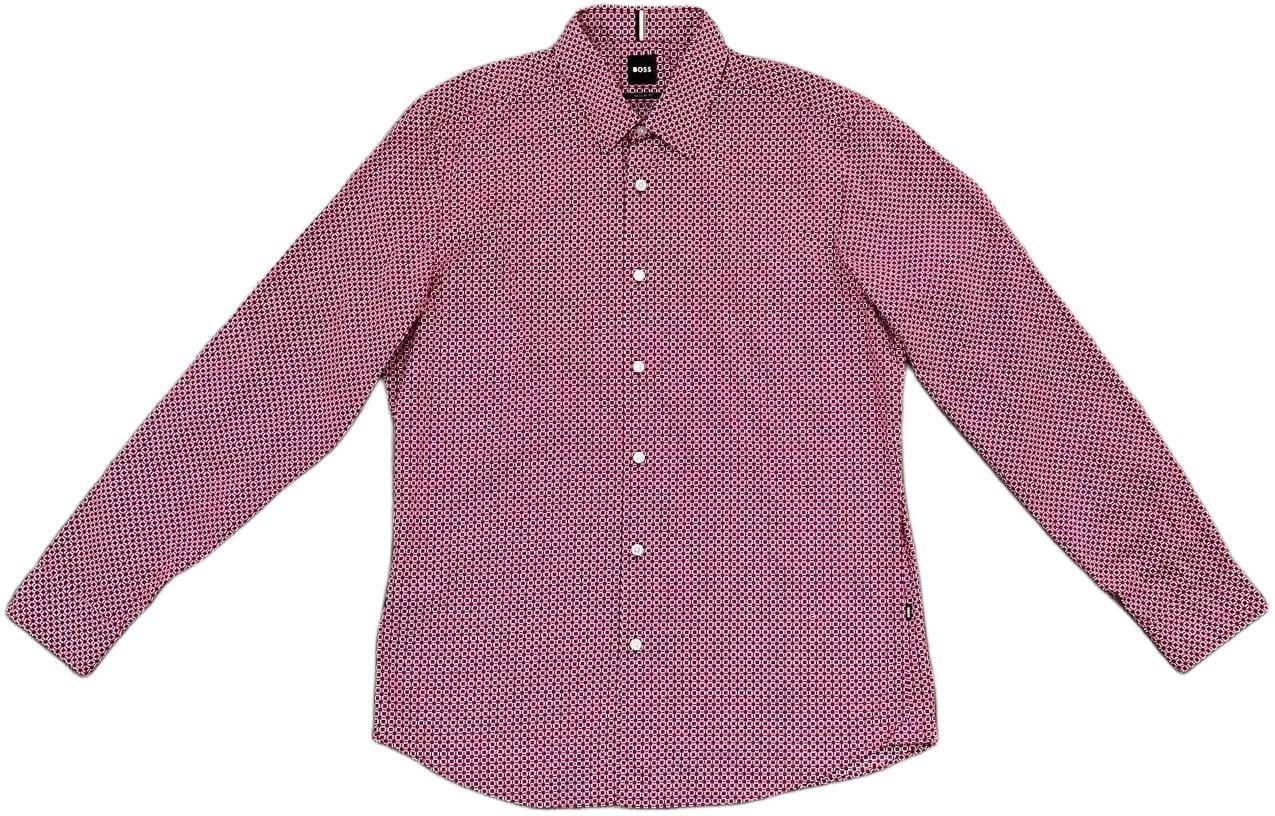 

Футболка мужская розовая HUGO BOSS