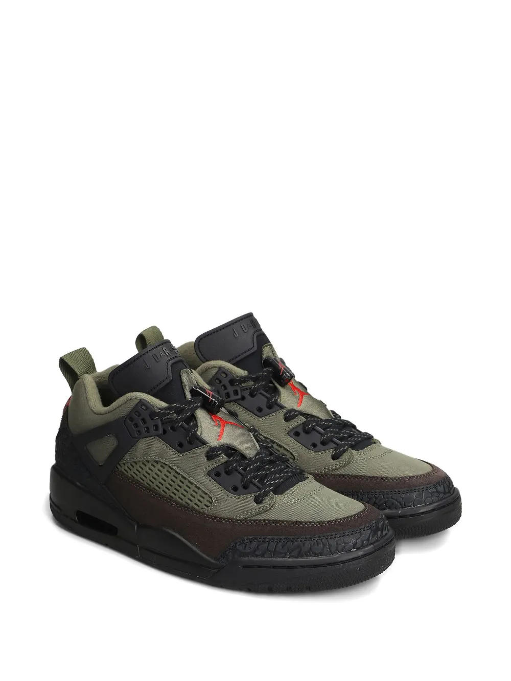 Кроссовки Spizike Low Jordan, зеленый — фото 2