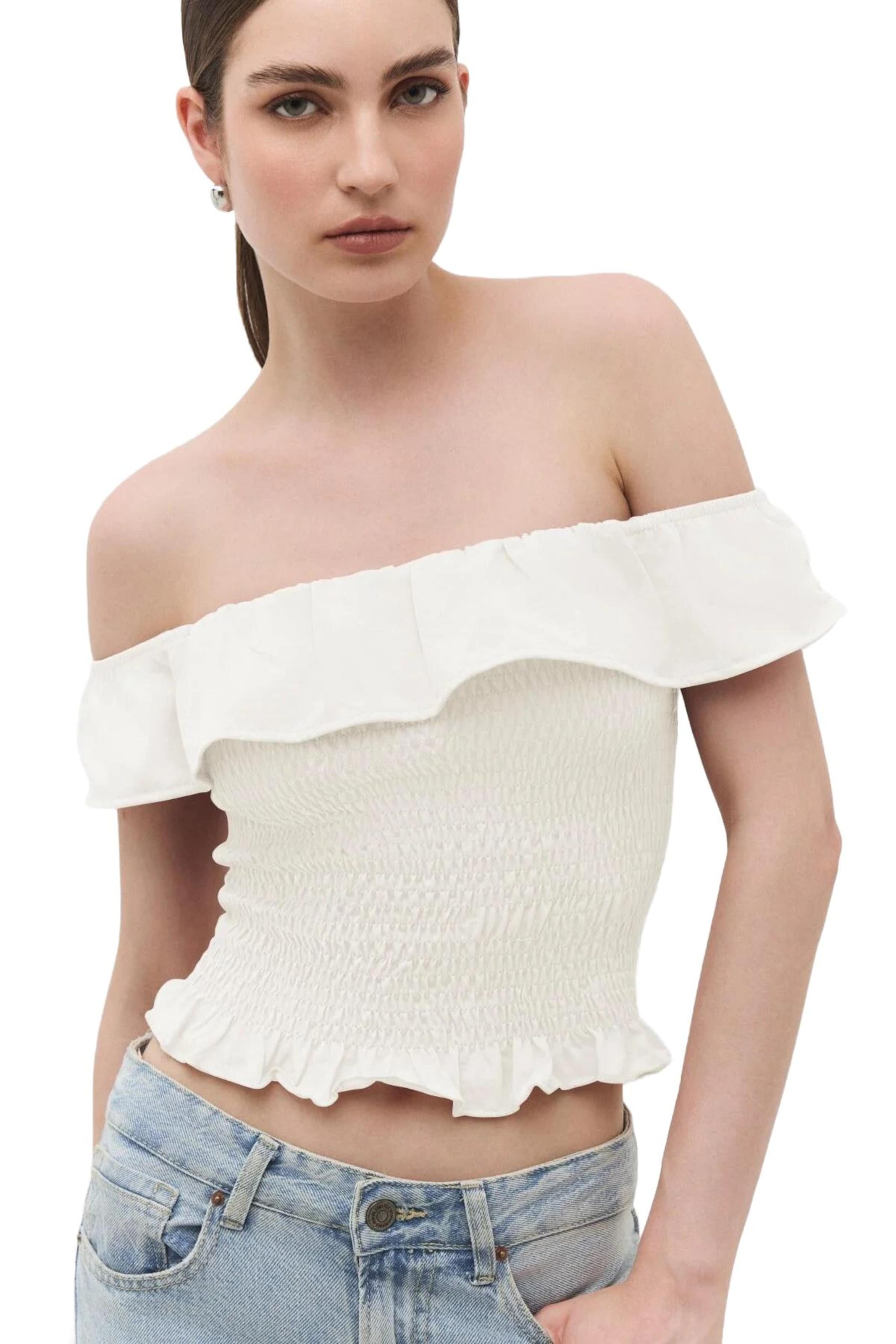 

No Matter What Футболка в цвете экрю, Белый, No Matter What Футболка в цвете экрю