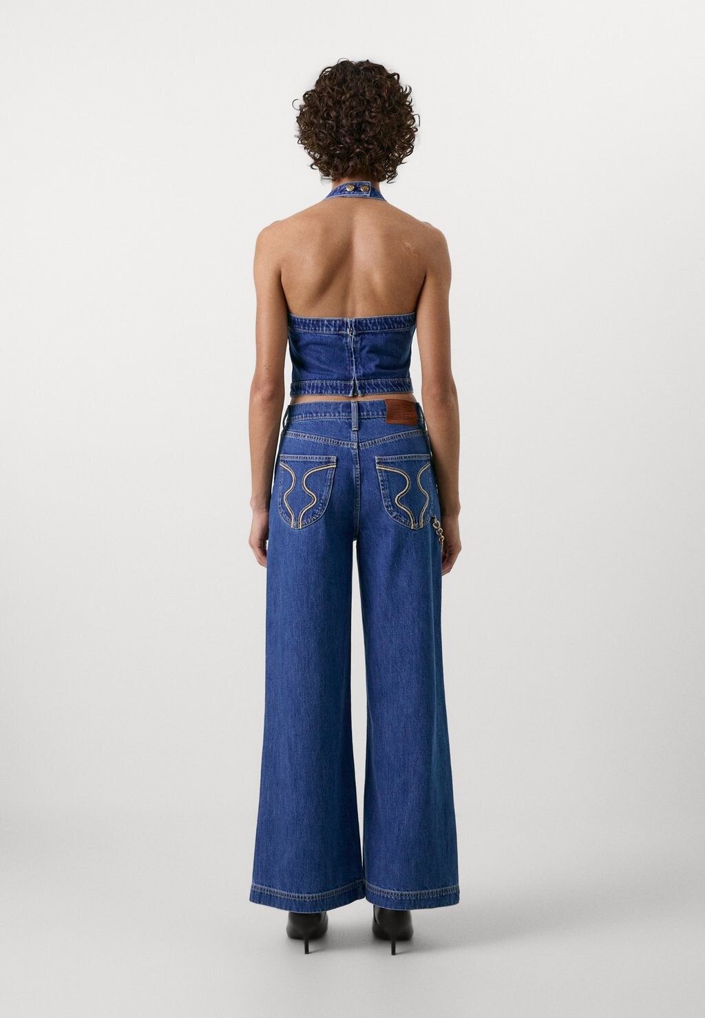 

Джинсы свободного кроя GAP X CULT GAIA CHAIN JEANS GAP, синий