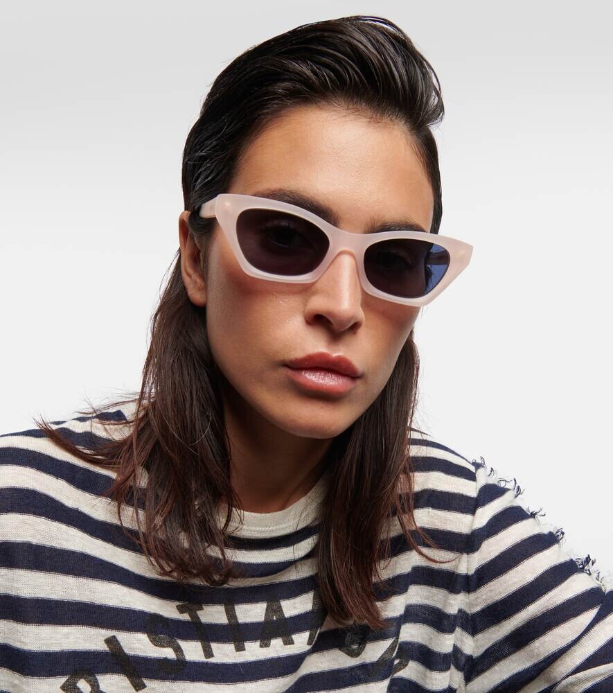 Солнцезащитные очки Dior Midnight B1I в оправе «кошачий глаз» Dior Eyewear, розовый — фото 3