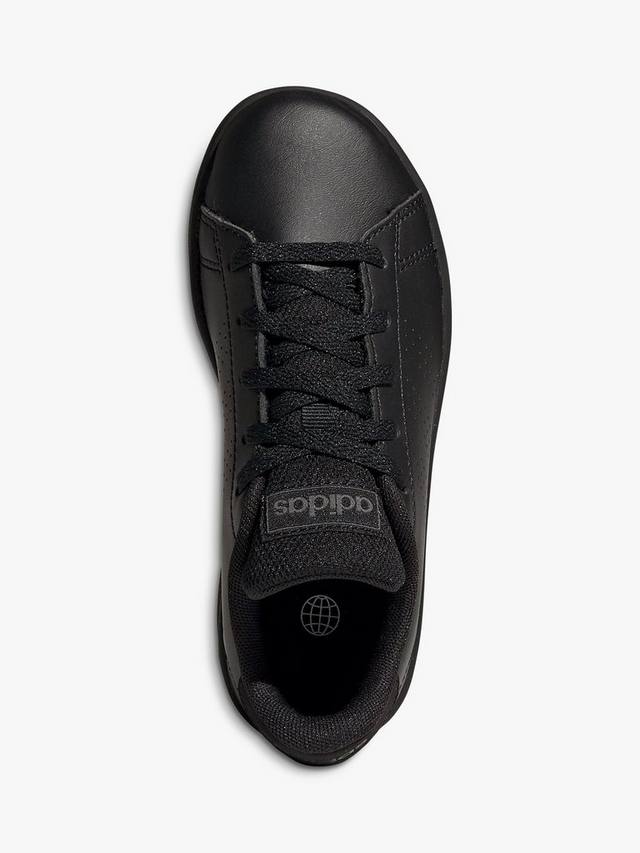 Детские кроссовки Advantage на шнуровке adidas, Core Black/Core Black/Grey Six — фото 3