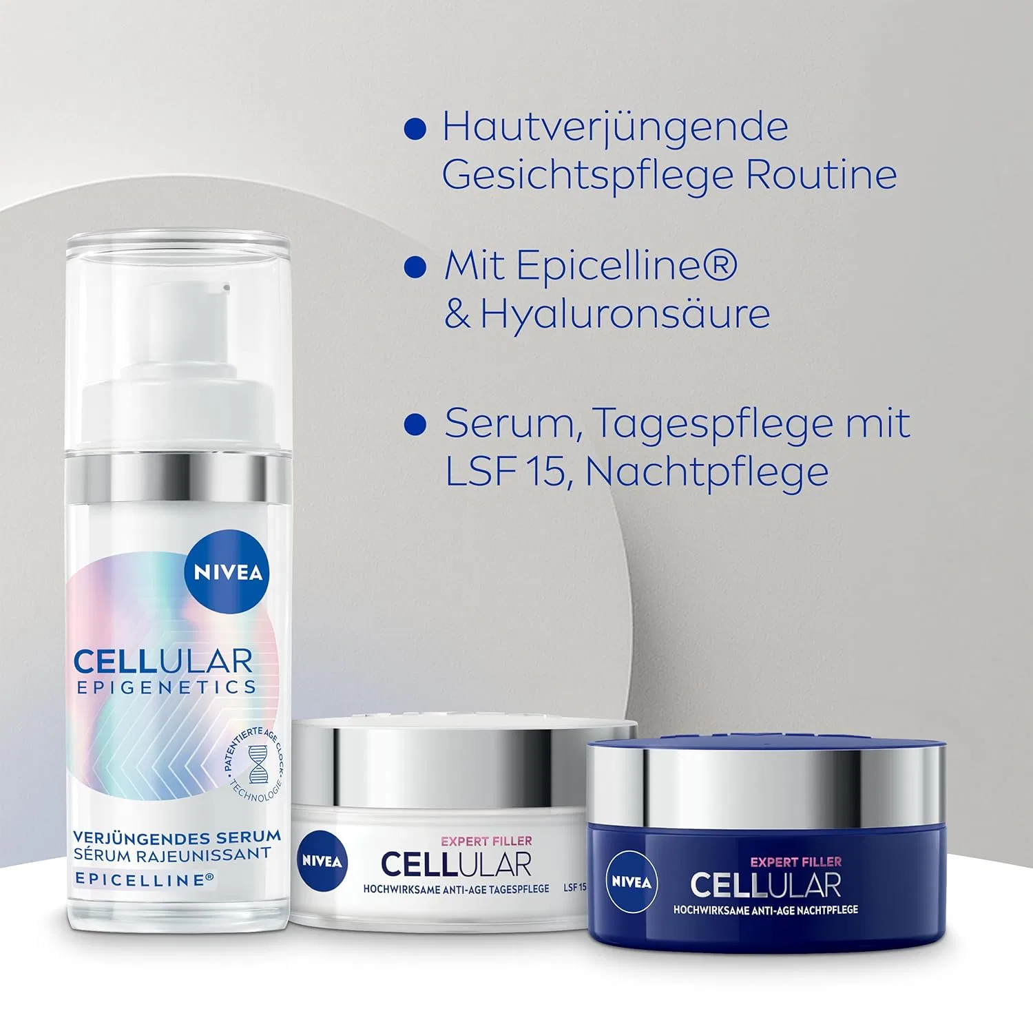 Набор для ухода за лицом NIVEA Cellular Expert Filler & Epigenetics ‎Nivea — фото 2