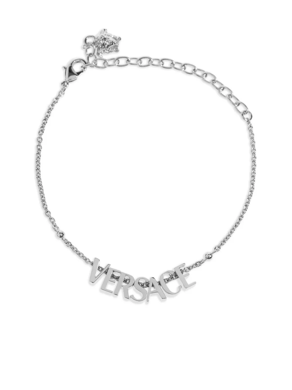 

Браслет с логотипом VERSACE, серебяный