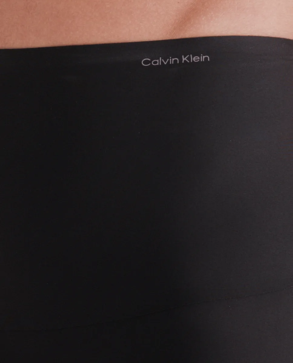 Короткий корсет с высокой талией SECOND SKIN SMOOTHING Calvin Klein, черный — фото 4