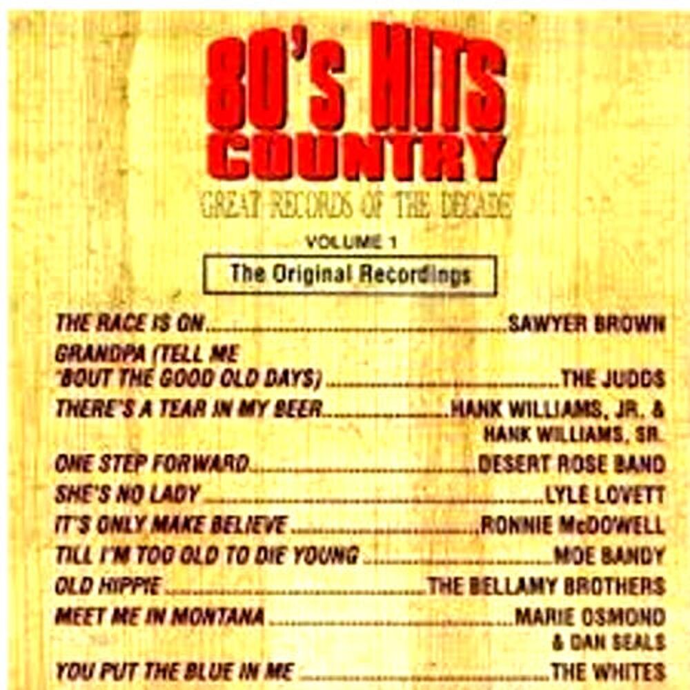 

Диск CD 80's Hits Country No. 1 - Various Artists