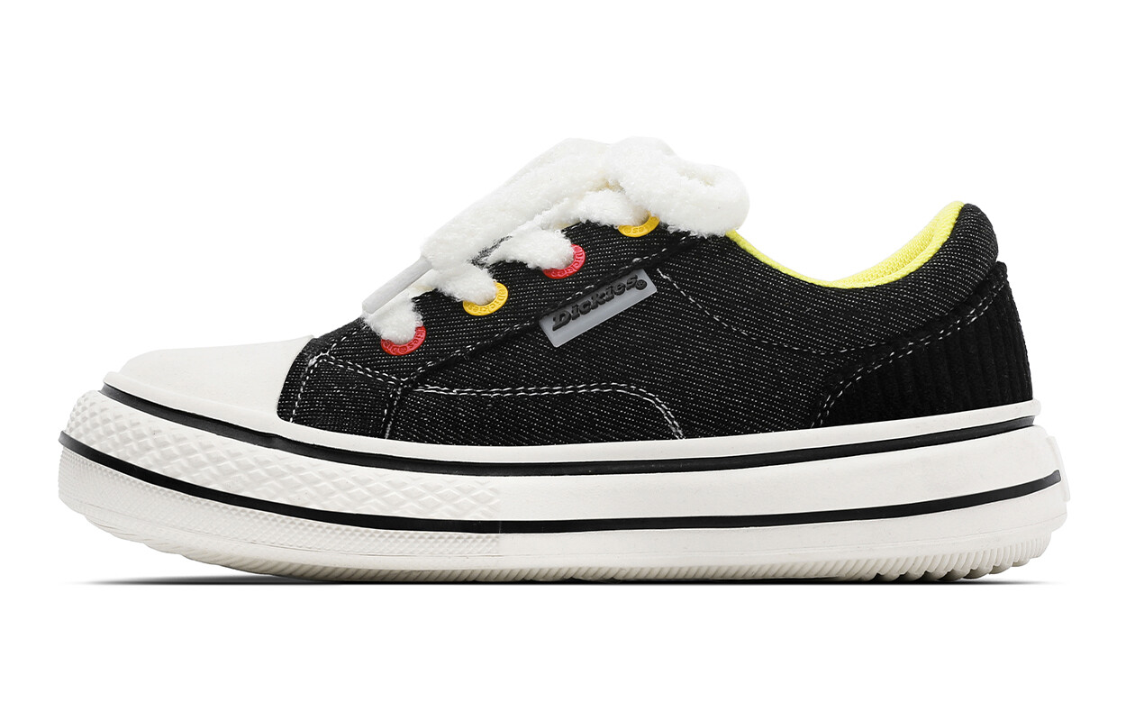 

Детские кроссовки для скейтбординга PS Low-top Black Dickies, черный