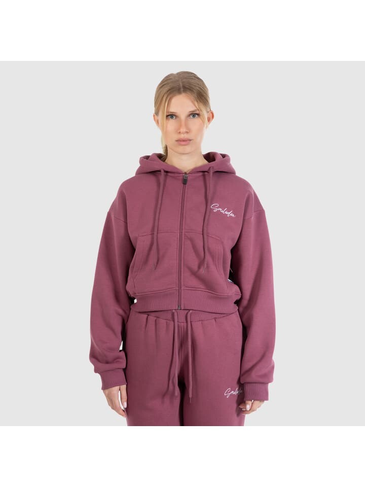 

Спортивная куртка SMILODOX Zip Hoodie Calma, цвет Dunkel Rose