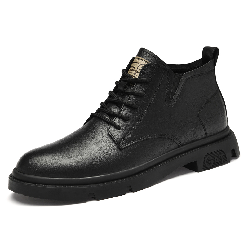 

Короткие мужские ботинки Martin 3 см XIMO BULL, Black