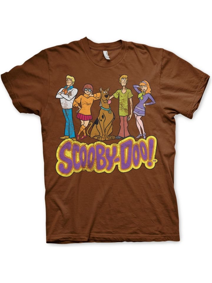 

Футболка Scooby Doo, коричневый