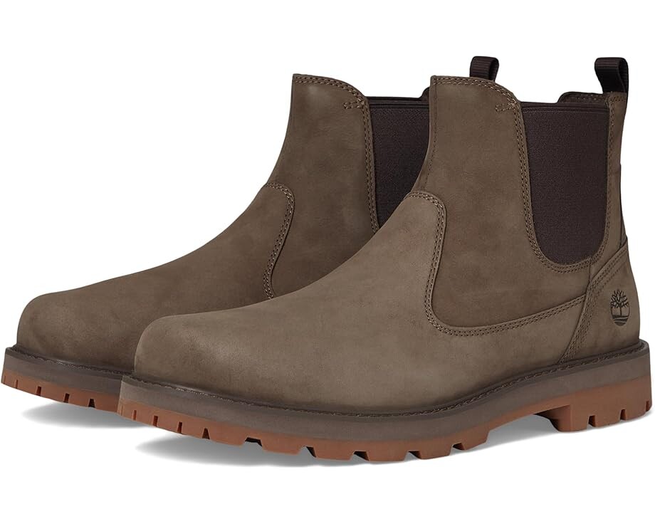 

Ботинки Timberland Britton Road Mid Chelsea, цвет Medium Brown Nubuck